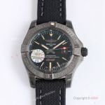 GF Factory Avenger Blackbird DLC-coated Titanium V2 eta2824 Watch So Black 44mm